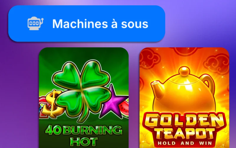 Profitez des meilleurs fournisseurs de slots sur 1Win.